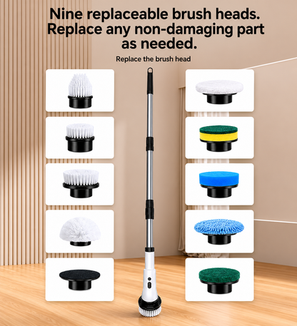NovaScrub – 9-in-1 Electric Cleaning Brush