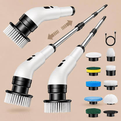 NovaScrub – 9-in-1 Electric Cleaning Brush
