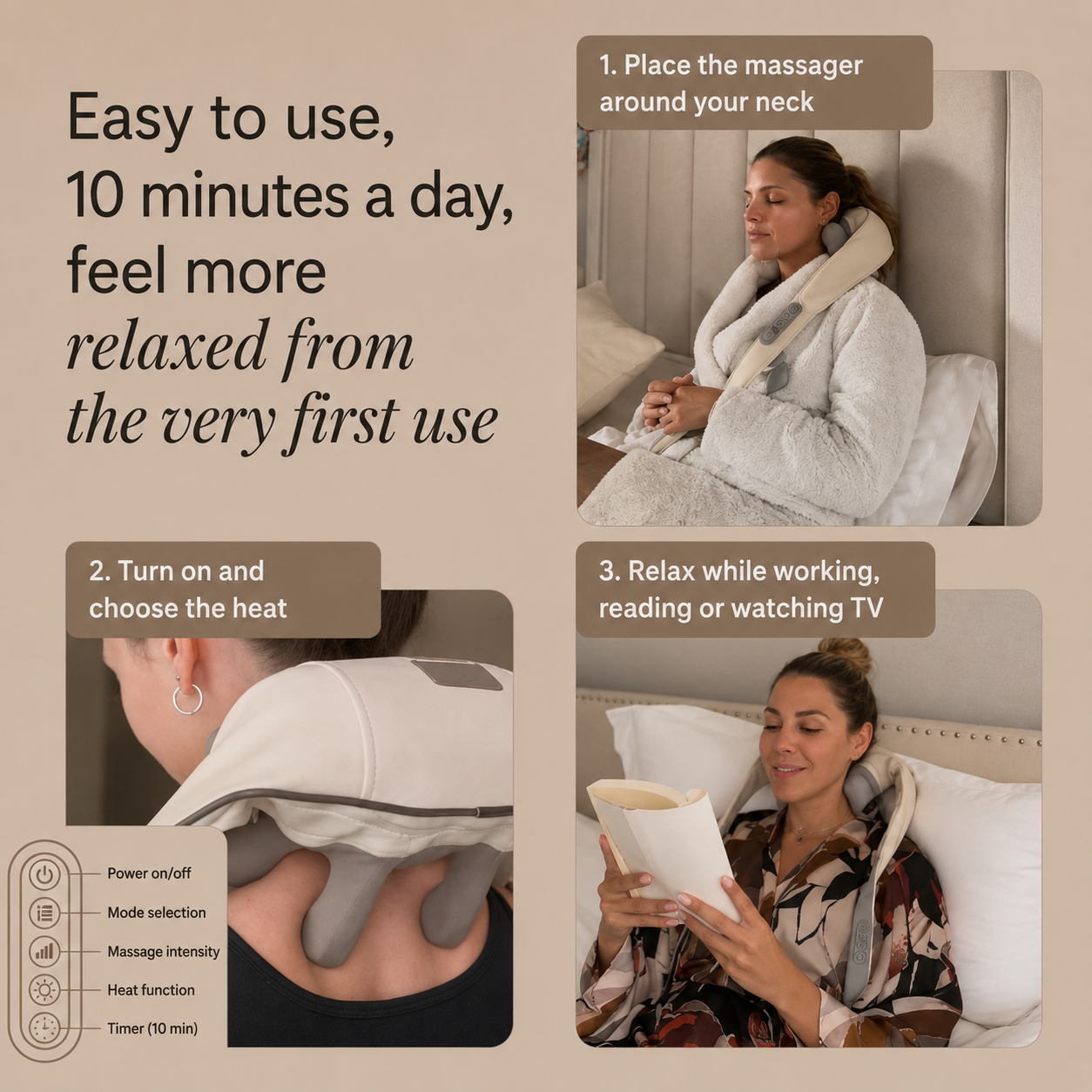 CuraNeck – Orthopedic Neck Massager