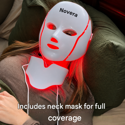 AuraGlow – Anti-Aging LED Face Mask