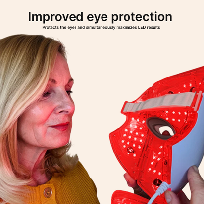 AuraGlow – Anti-Aging LED Face Mask